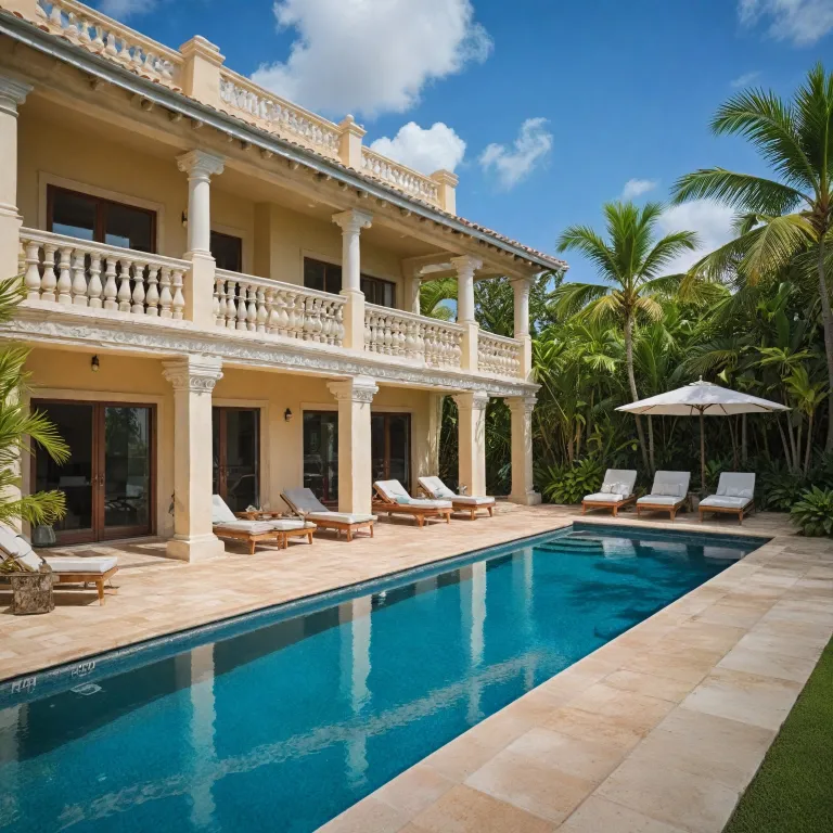 Experience the elegance of villas in Punta Cana: luxury, privacy, and Caribbean charm