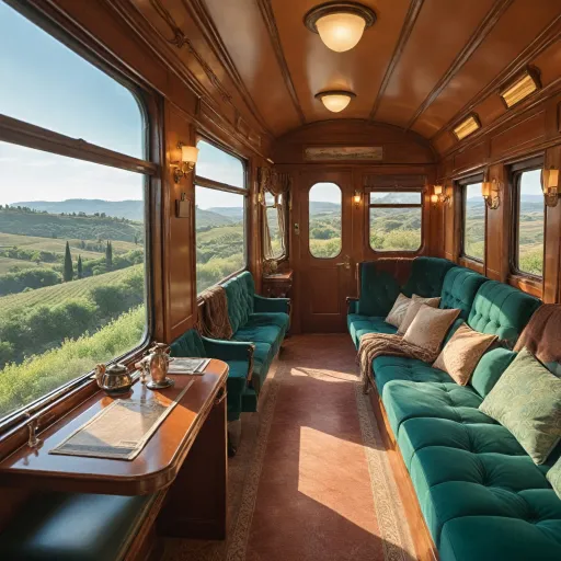 Luxury train tours in Italy for villa lovers seeking refined rail travel