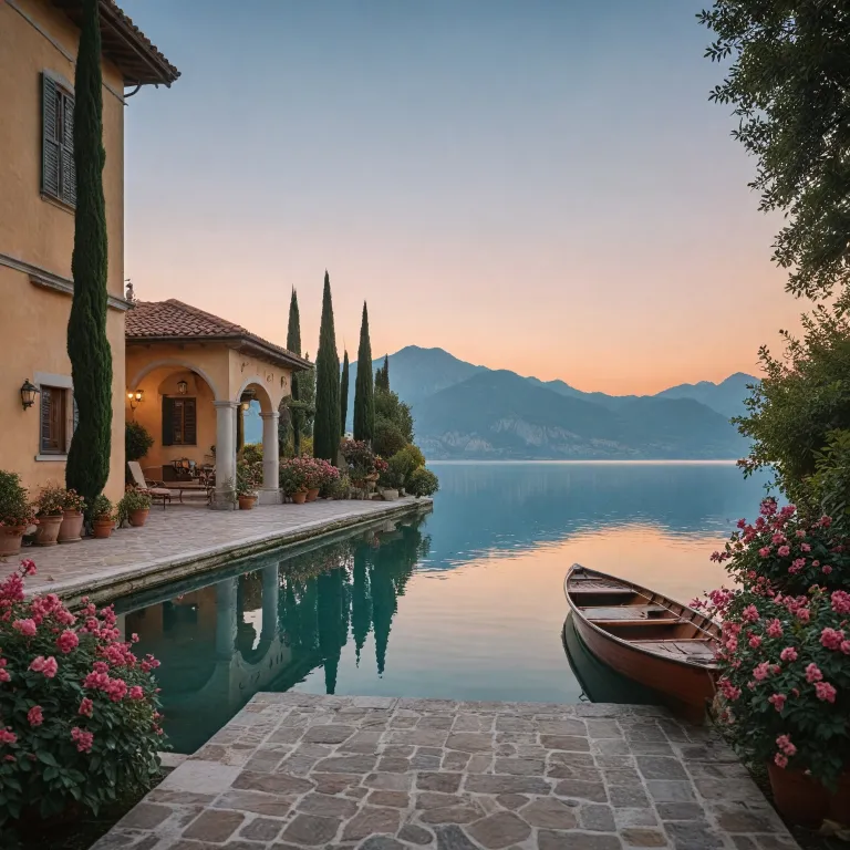 Villa Celeste on Lake Garda: an elegant lakeside villa escape