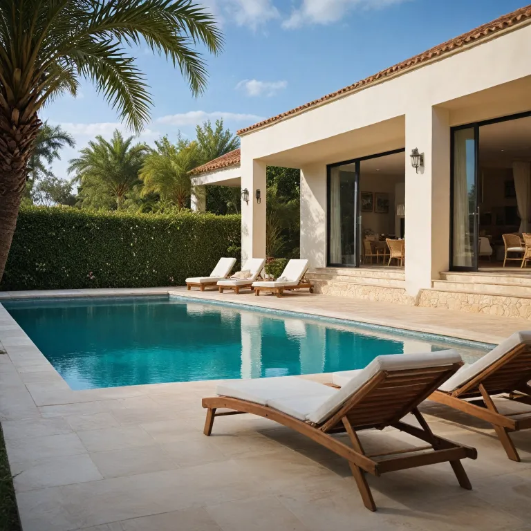 Elegant house rental with a pool for your next villa escape